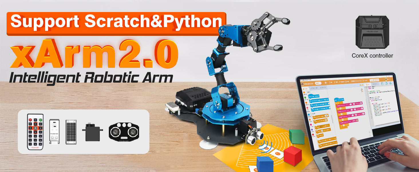 Xarm 2.0 - Programmable Robotic Kit With Scratch & Python Support ...