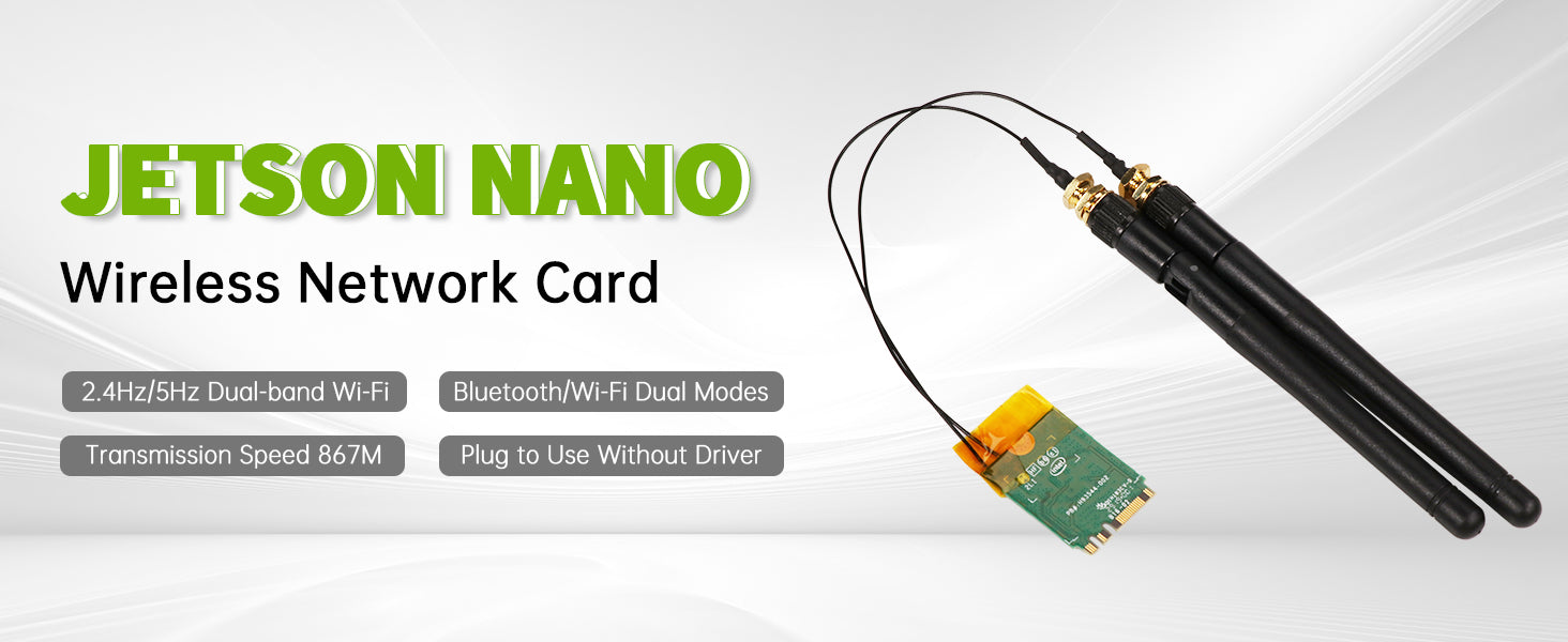 Dual-band WiFi Wireless Netword Card Intel 8265AC – Hiwonder