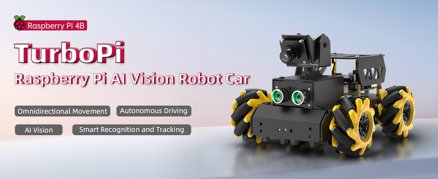 TurboPi Raspberry Pi Robot Car Kit from Hiwonder on Tindie