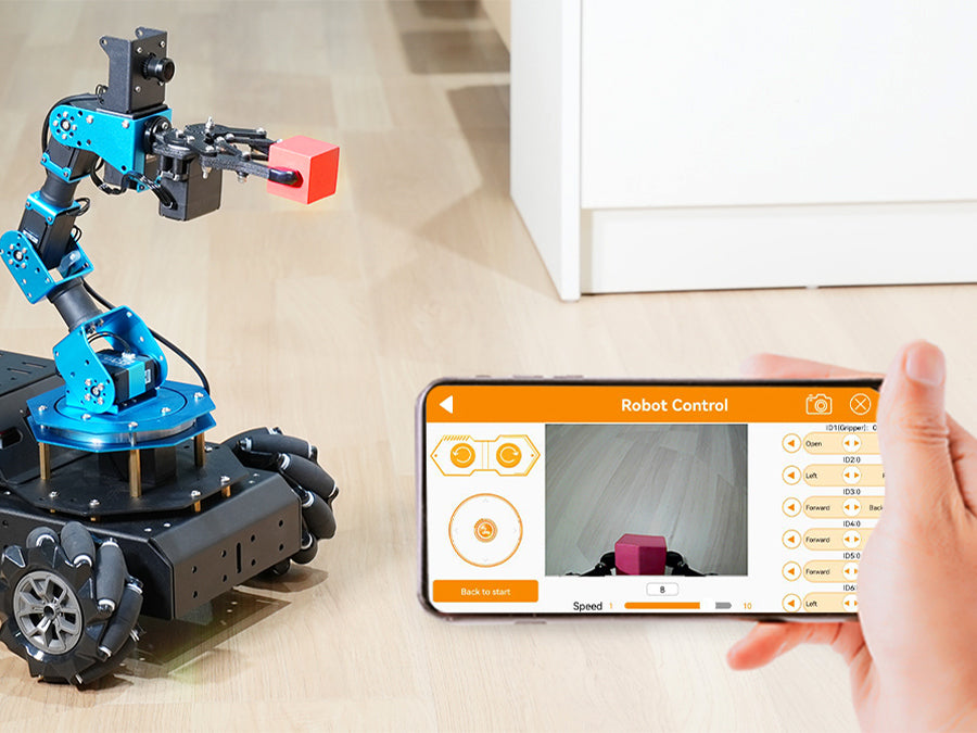 ai vision robot kit for raspberry pi