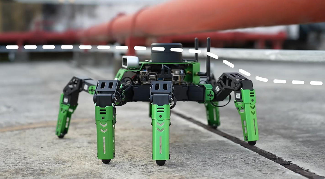 phage ros hexapod robot python programming with depth... JetHexa ROS Hexapod Robot Kit With Jetson Nano - ThinkRobotics ...