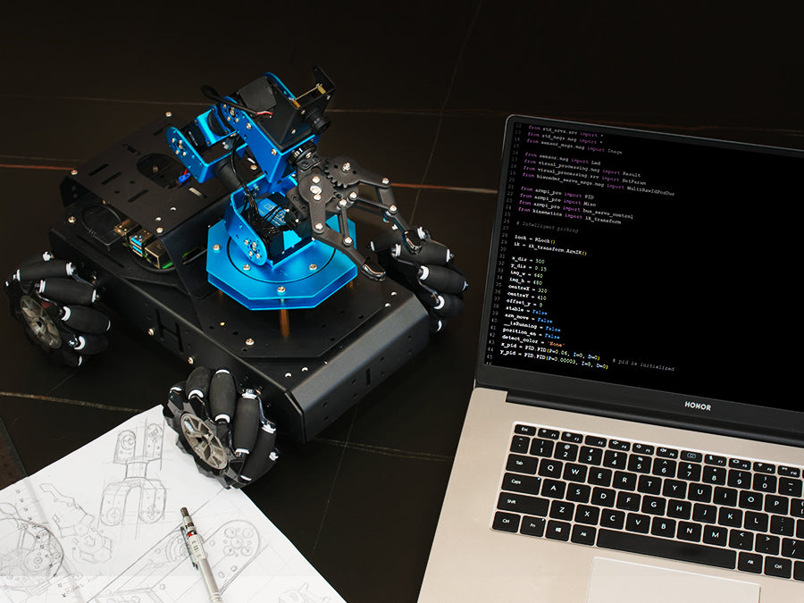 AI vision robot supports Python programming
