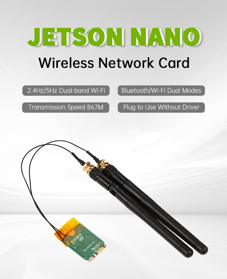 Dual-band WiFi Wireless Netword Card Intel 8265AC – Hiwonder
