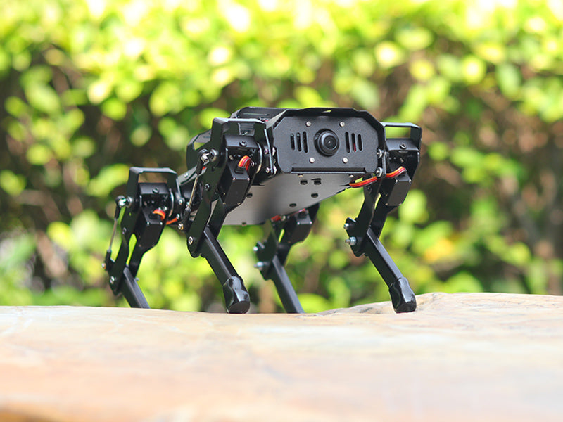 PuppyPi Hiwonder Quadruped Robot with AI Vision Powered by Raspberry P