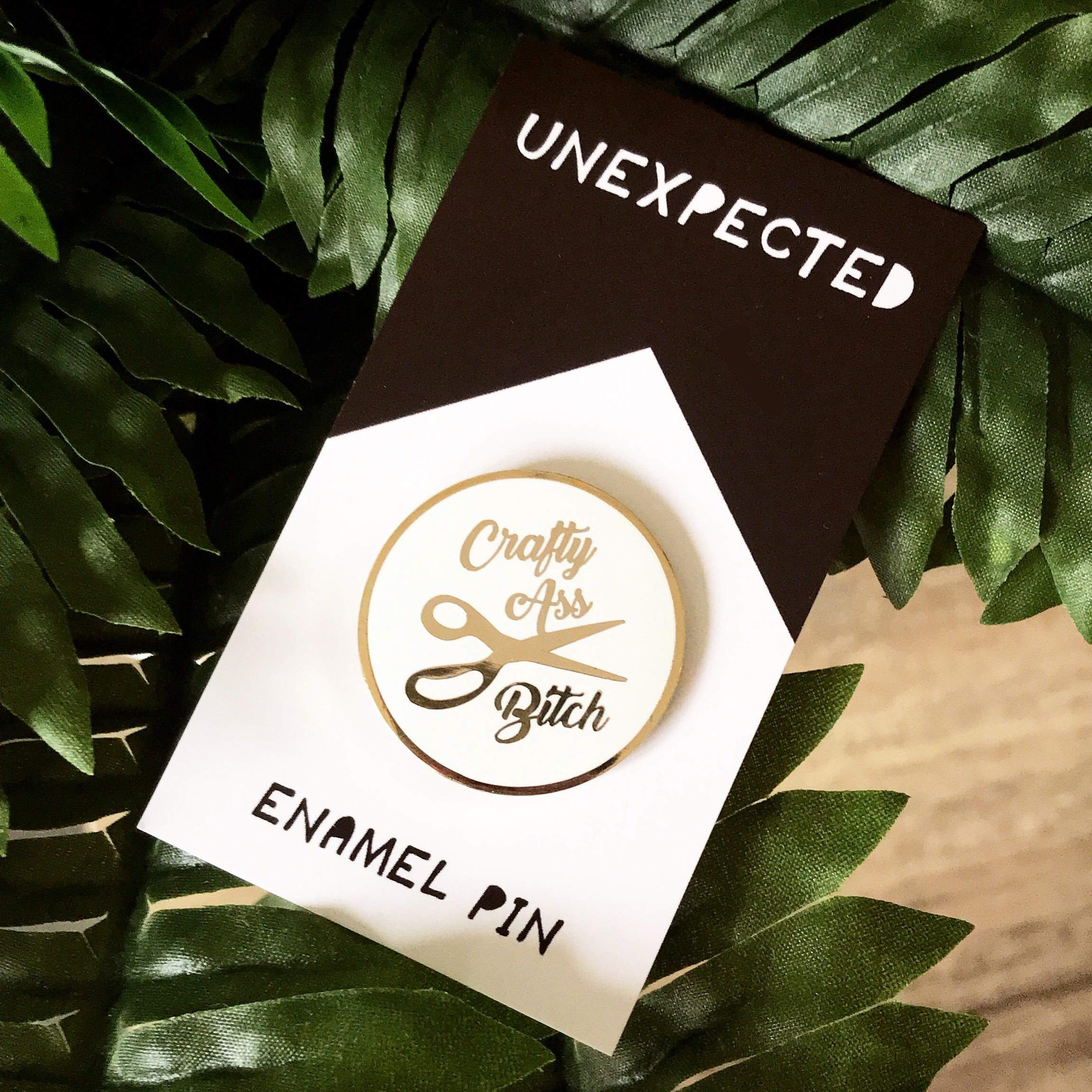 Crafty Queen Enamel Pin