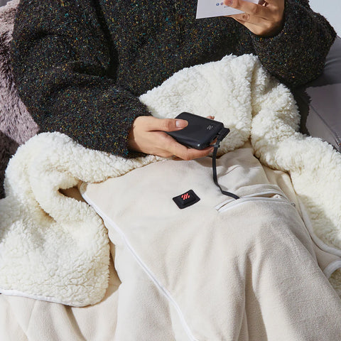 Z-Walk 3-in-1 Battery Operated Heated Blanket and Pillow