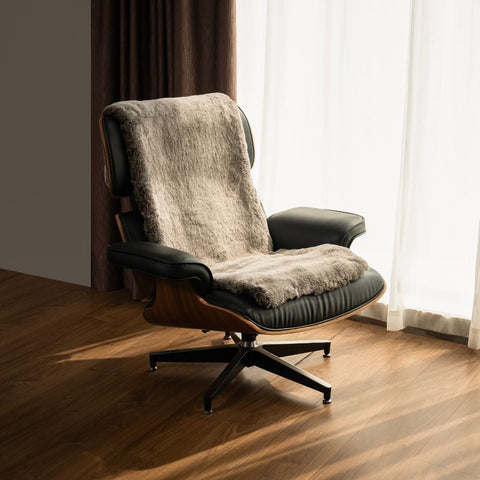 Luxury Faux Fur USB Heated Chair Pad