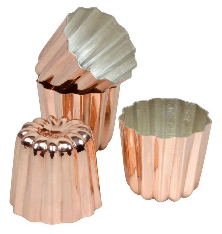 Cannele: Copper Tin Lined (Matfer Bourgeat)