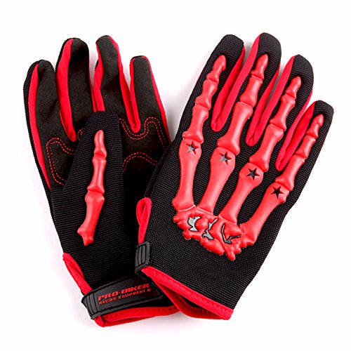 Adult Motocross Gloves Motorcycle BMX MX ATV Dirt Bike Bicycle Skeleton Cycling Gloves: GLV_CE04