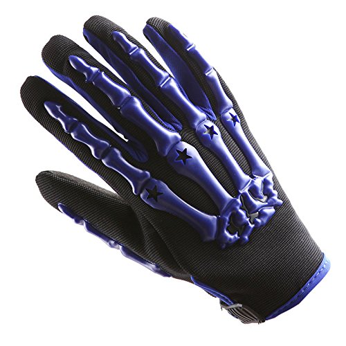 Adult Motocross Gloves Motorcycle BMX MX ATV Dirt Bike Bicycle Skeleton Cycling Gloves: GLV_CE04