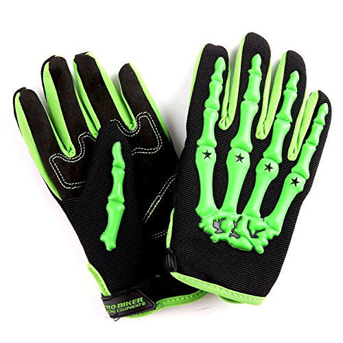 Adult Motocross Gloves Motorcycle BMX MX ATV Dirt Bike Bicycle Skeleton Cycling Gloves: GLV_CE04