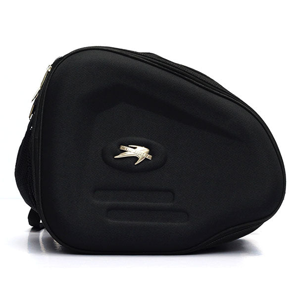 New Motorcycle Bike Waterproof Saddle Bag Helmet Side Luggage Bag GXZ_013 Stealth Black