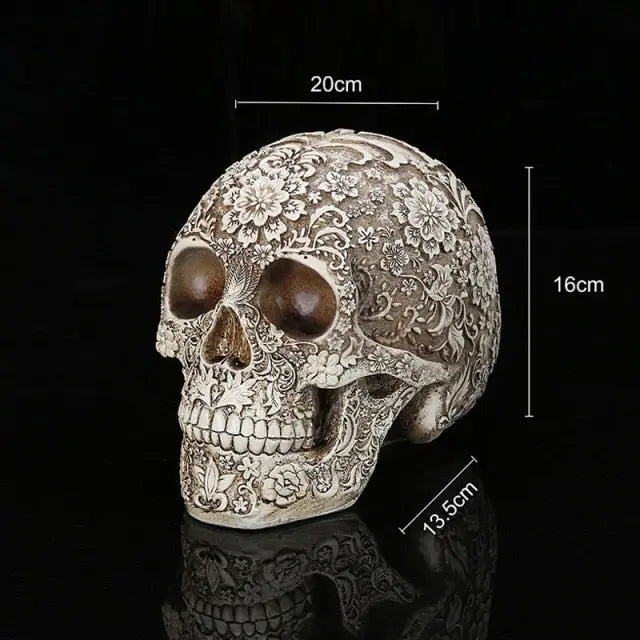 Human Skull Replica Sculpture For Sale - Life Size 1:1 Model Resin Statue Anatomy Art Decoration Carving