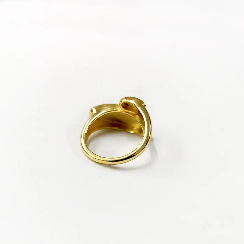 Ladies Geometric Minimal Stacking Ring   - Open, Adjustable, Vintage Fashion Ring