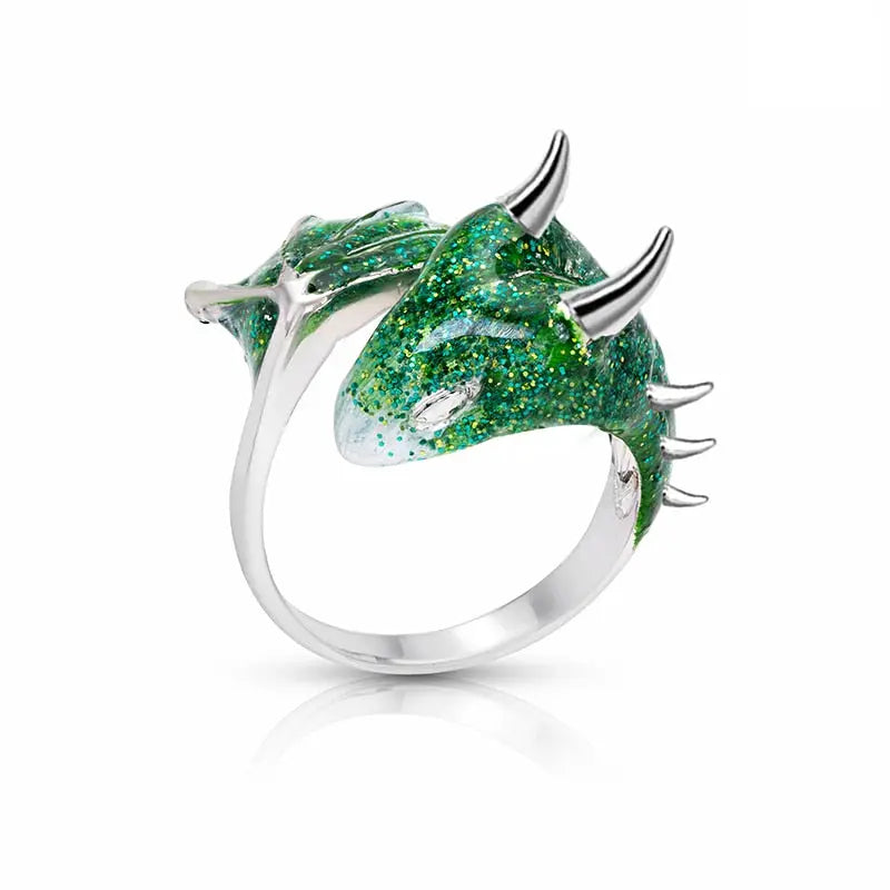 Adorable Baby Dragon Ring - Adjustable Dragon Wing Ring