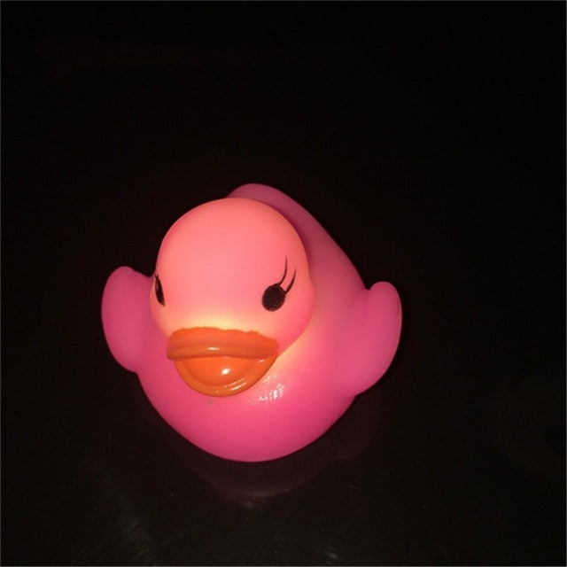 Flashing Rubber Duck