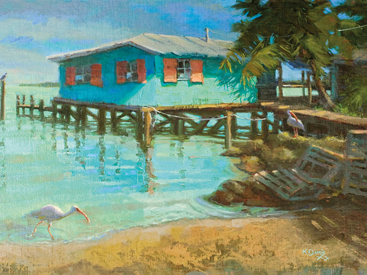 Waterfront by Kathleen Denis - lowest price wall art work on large canvas & framed canvas prints
