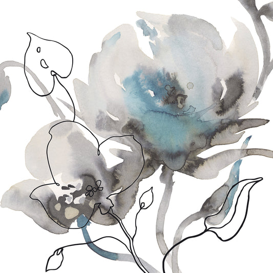 Winter Floral Illustrated II