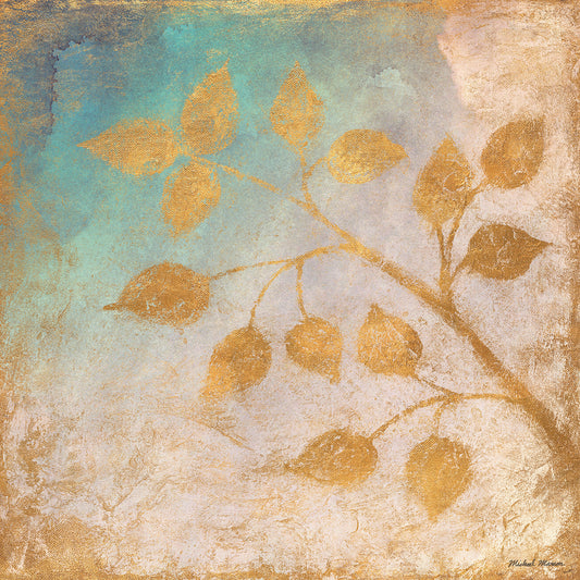 Gold Leaves on Blues II