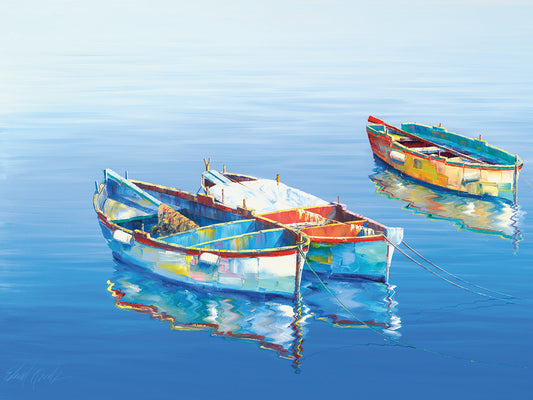 3 Boats Blue 1s