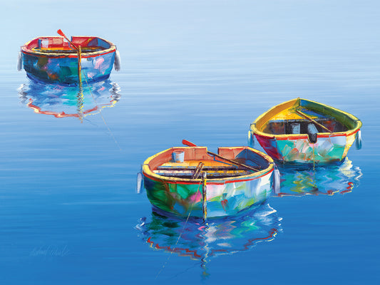 3 Boats Blue 2s