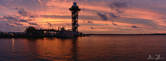 Bicentennial Tower Sunset