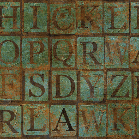 Teal Letters