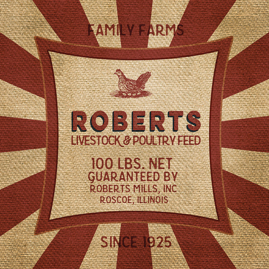 Roberts Starburst Feed Sack