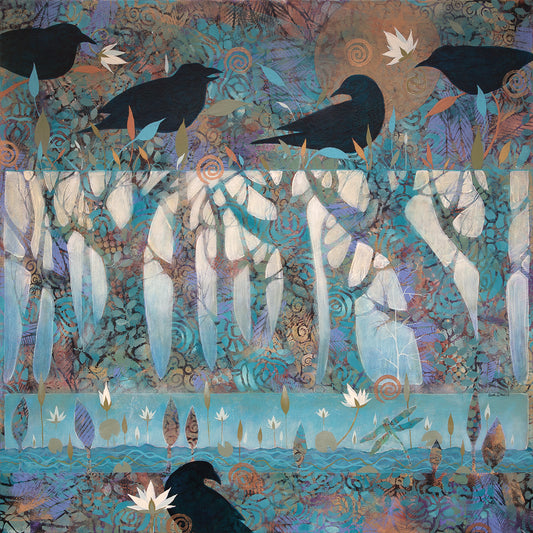 Crows and Waterlilies