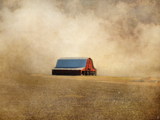 Red Barn In Missouri
