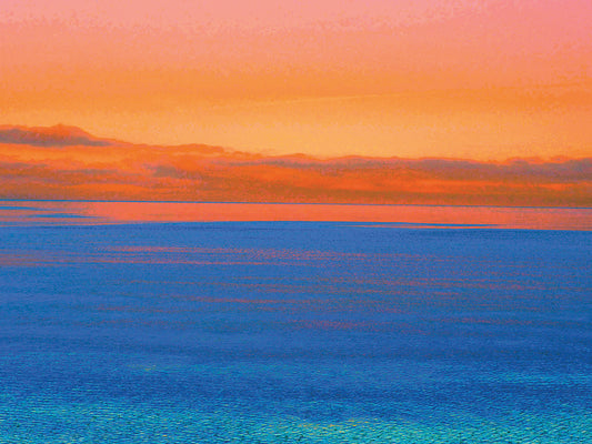 Lake Superior Sunset Orange