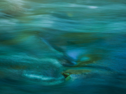 Abstract Colors And Slow Motion Water 3