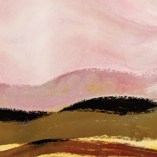 Landscape in Pastel and Black II