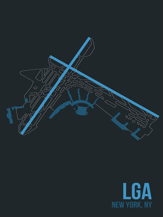 LGA Airport Layout