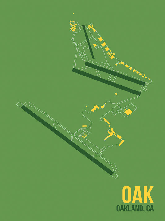 OAK Airport Layout