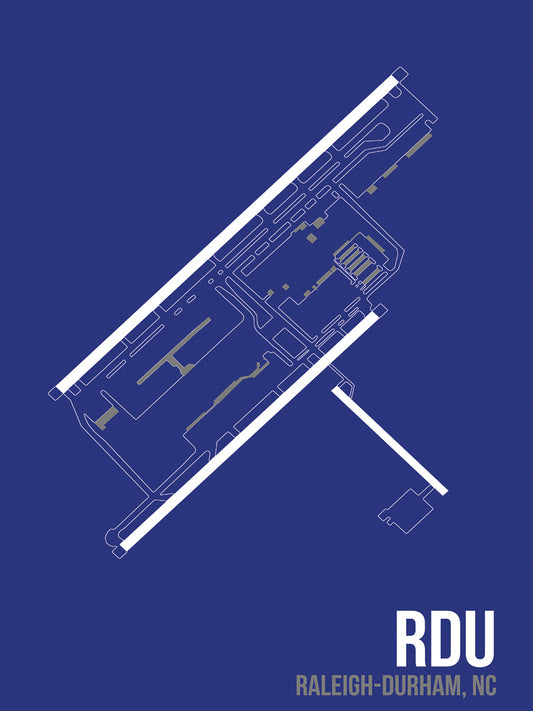 RDU Airport Layout