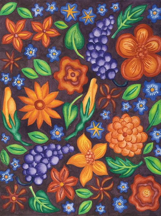 Mosaic Flowers 3
