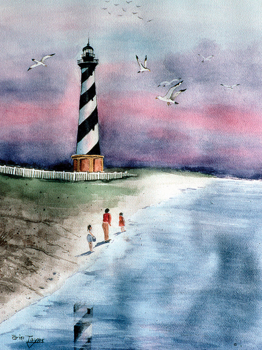 Cape Hatteras Watercolor