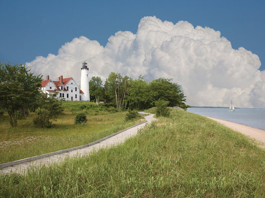 Point Iroquois Lighthouse, Bay Mills, Michigan ˜08