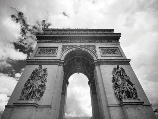 Arc de Triomphe, Paris, France 07 - Monotint