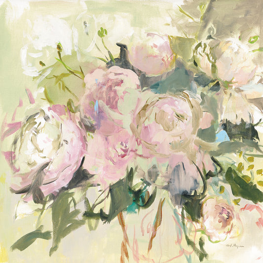 Peonies with Sage