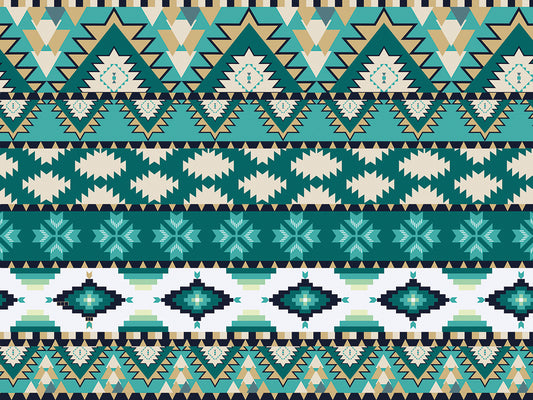 Aztec Teal Sweater Pattern