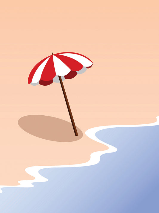 Candy Cane Beach Umbrella s