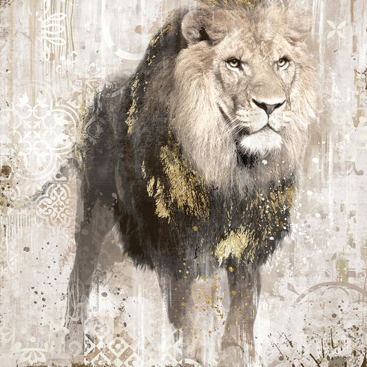 Ivory Portriat Lion
