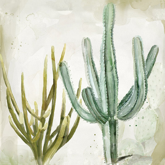 Watercolors Cactus II