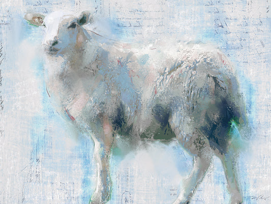 Watercolor Sheep