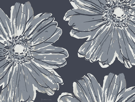 Flower Pop Sketch V-Shades of Grey