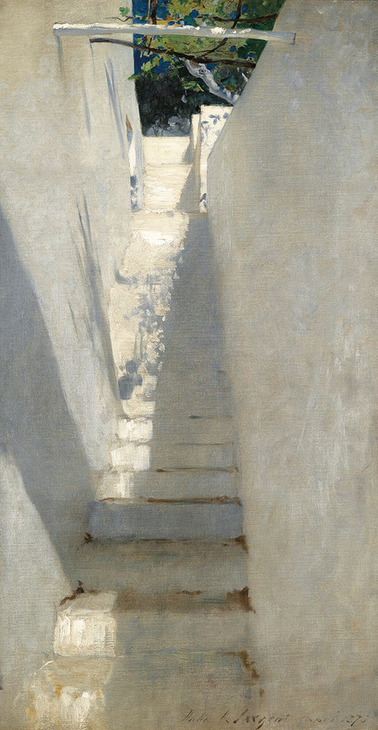 Staircase In Capri ( 1878)