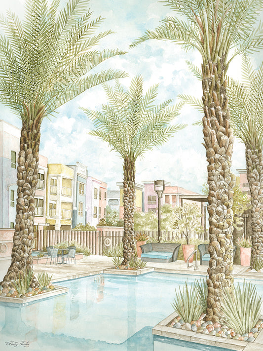 Pool and Palms