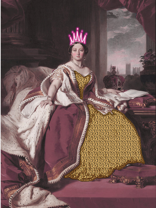 Queen Victoria Cheetah - Print Dress